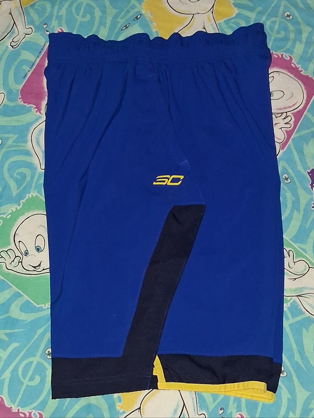 Steph Curry Under Armour Basketball Jersey Gym Shorts Vintage